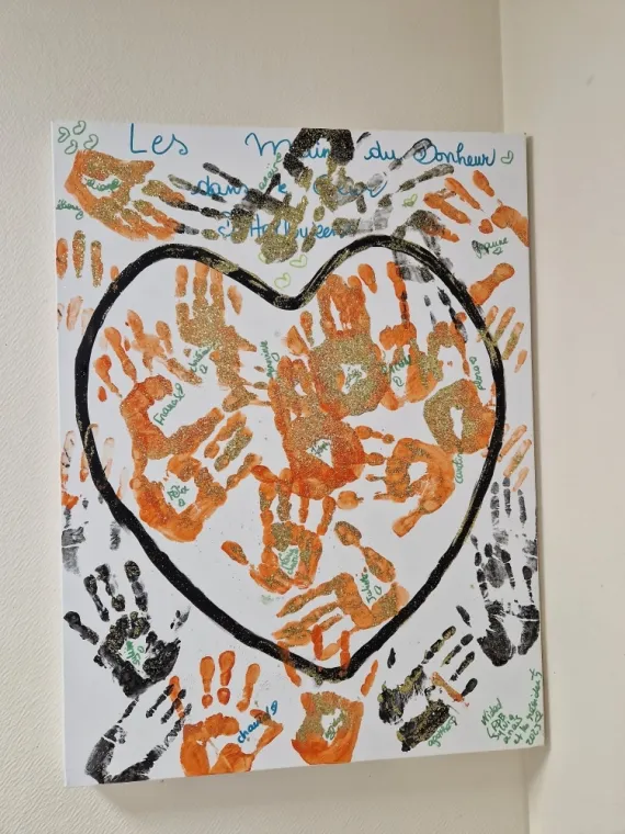 Peinture thérapeutique de groupe 