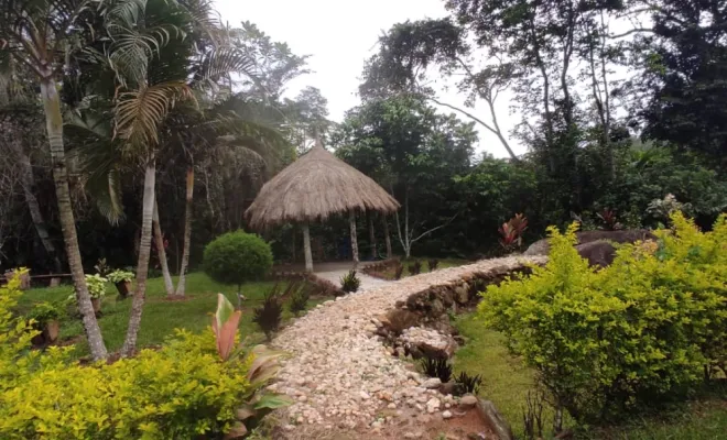 Le village bantou au Cameroun 